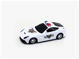 OBL666200 - Police car ferrari inertia simulation