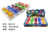 OBL666364 - A box of color simulation expansion resurrection octopus 30 PCS