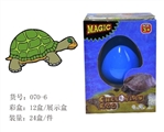 OBL666370 - Extra large single bright rainbow inflation raised the tortoise eggs a box of 12 PCS