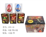 OBL666374 - Ultimate giant dinosaur eggs a box of 6 PCS color crack expansion resurrection