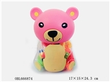 OBL666874 - Large powder Xiong Yizhi class blocks multi-color combination weighing 250 grams (79 PCS)