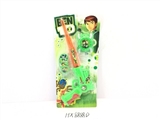 OBL667082 - BEN10 music telescopic deformation flashing swords and launchers
