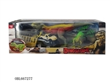 OBL667277 - A window box big dinosaur