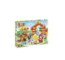 OBL667432 - Happy zoo blocks 72 PCS