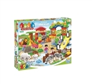 OBL667433 - Happy zoo blocks 120 PCS