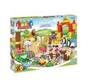 OBL667434 - Happy zoo blocks 115 PCS