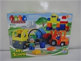 OBL667445 - 43 PCS engineering building blocks