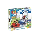 OBL667447 - The police series of building blocks with 21 PCS IC lights
