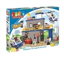 OBL667452 - The police series of building blocks with 21 PCS IC lights