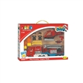 OBL667465 - Fire blocks car