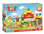 OBL667565 - The forest animals blocks 82 PCS