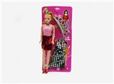 OBL667928 - Eleven inches empty handed barbie OPP pack is a beautiful girl