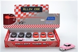 OBL668185 - 1:32 alloy back door driving a Cadillac car 4 color orange