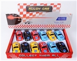 OBL668195 - 1:32 alloy driving back door beetle printing 4 color orange
