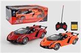 OBL668230 - Lamborghini (poison) (red orange)/with rechargeable 1:16 four-way remote control car