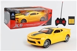 OBL668231 - Chevrolet (wasp) (yellow)/with rechargeable 1:16 four-way remote control car