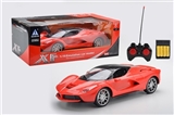OBL668232 - Ferrari (red)/with rechargeable 1:16 four-way remote control car