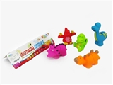 OBL668301 - Soft rubber blocks dinosaur 5 only