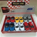 OBL668639 - 1:32 alloy back door driving porsche car six color orange