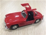 OBL668716 - 1:32 alloy back door driving porsche car 4 color orange