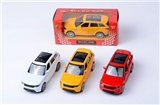 OBL668723 - 1:32 alloy back driving way tiger car 4 color orange