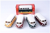 OBL668725 - Back door driving buses 1:32 alloy 4 color orange