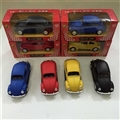 OBL668730 - 1:32 alloy driving back door beetle matte paint car 4 color orange
