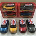 OBL668736 - 1:32 alloy driving back door English MINI car 4 color orange