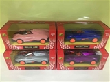OBL668741 - 1:32 alloy back to drive car door lamborghini selfish 4 color orange