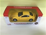 OBL668758 - 1:32 alloy driving back door maserati car 4 color orange