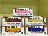OBL668760 - Back door driving buses 1:32 alloy 4 color orange