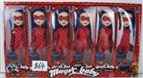 OBL668900 - 9 inches display box body fat boy ladybug girl dolls