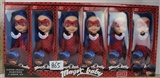 OBL668901 - 9 inches display box solid body fat boy (light music) ladybug girl dolls