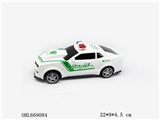 OBL669084 - 1;18大黄蜂警车惯性车