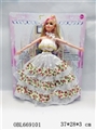 OBL669101 - 11 "cardboard barbie wedding dresses