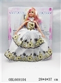 OBL669104 - 11 "cardboard dress barbie