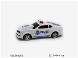 OBL669263 - 1;18大黄蜂警车灯光音乐惯性车