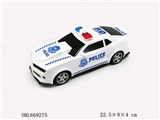OBL669275 - 1;18大黄蜂警车灯光音乐惯性车