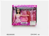 OBL669385 - Barbie fashion with four sets of clothes
