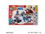 OBL669496 - 247 PCS electric drill assembly building blocks (7 in1)