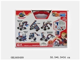 OBL669499 - 272 PCS electric drill assembly building blocks (6 in1)