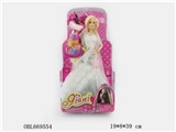 OBL669554 - 12.5 inch solid body evening barbie