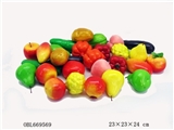 OBL669569 - The simulation of fruits and vegetables