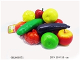 OBL669571 - The simulation of fruits and vegetables