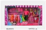 OBL669576 - To husband and wife 3.5 "Eva 13 sets of clothes