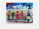 OBL669622 - 5.5 -inch ladybug girl five parts with 2 or more