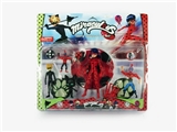 OBL669623 - 7.5 -inch ladybug girl 2 (and relevant) 5 inch figures 3 only 3 inch doll paragraph 3 parts only 4