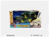 OBL669709 - Camouflage window box electric universal military vehicles with light music