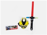 OBL669720 - Transformers bumblebee 5 mask telescopic light laser sword