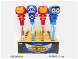 OBL669949 - 28CM钢铁侠泡泡棒24pcs